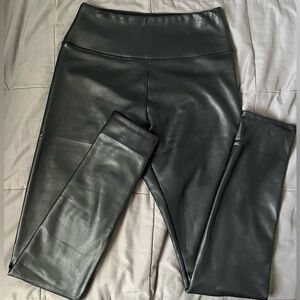 Hollister faux leather leggings